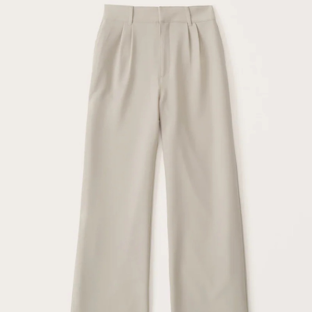 Abercrombie & Fitch tailored wide leg pants